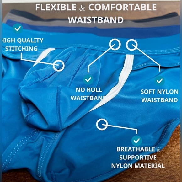 SUPER CONFIDENT MEN B POUCH BRIEF - Picture 5 of 5